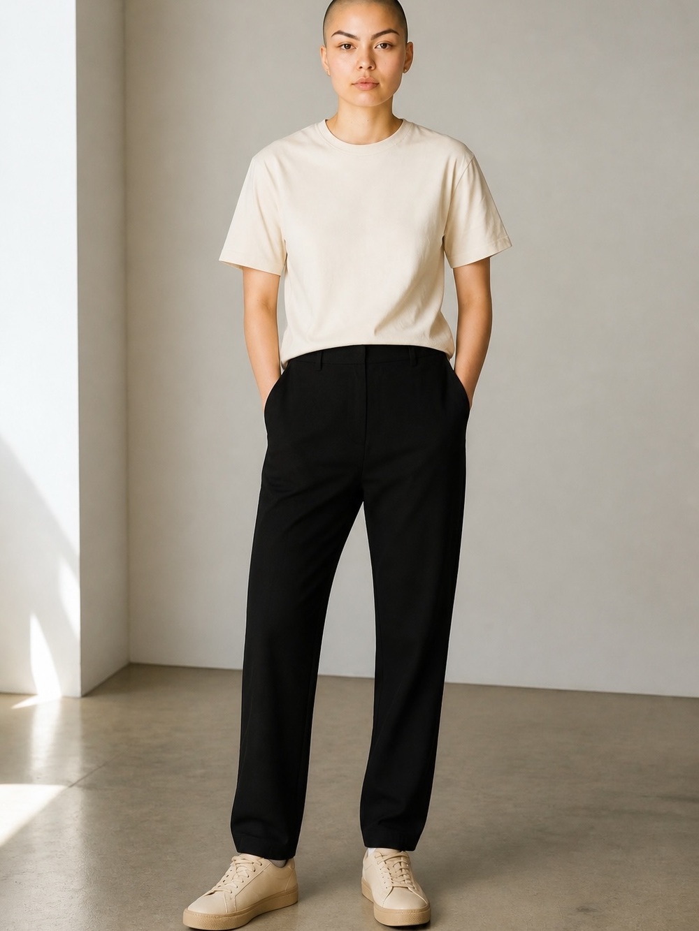 Betabrand Black yoga pants XL Petite Label